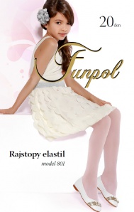 Rajstopy gładkie ELASTIL 20 DEN (model 801)